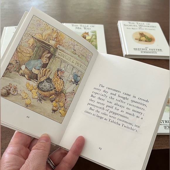 The Original Peter Rabbit books by Beatrix Potter 13,14,16,18,19 & 20 - Picture 3 of 4